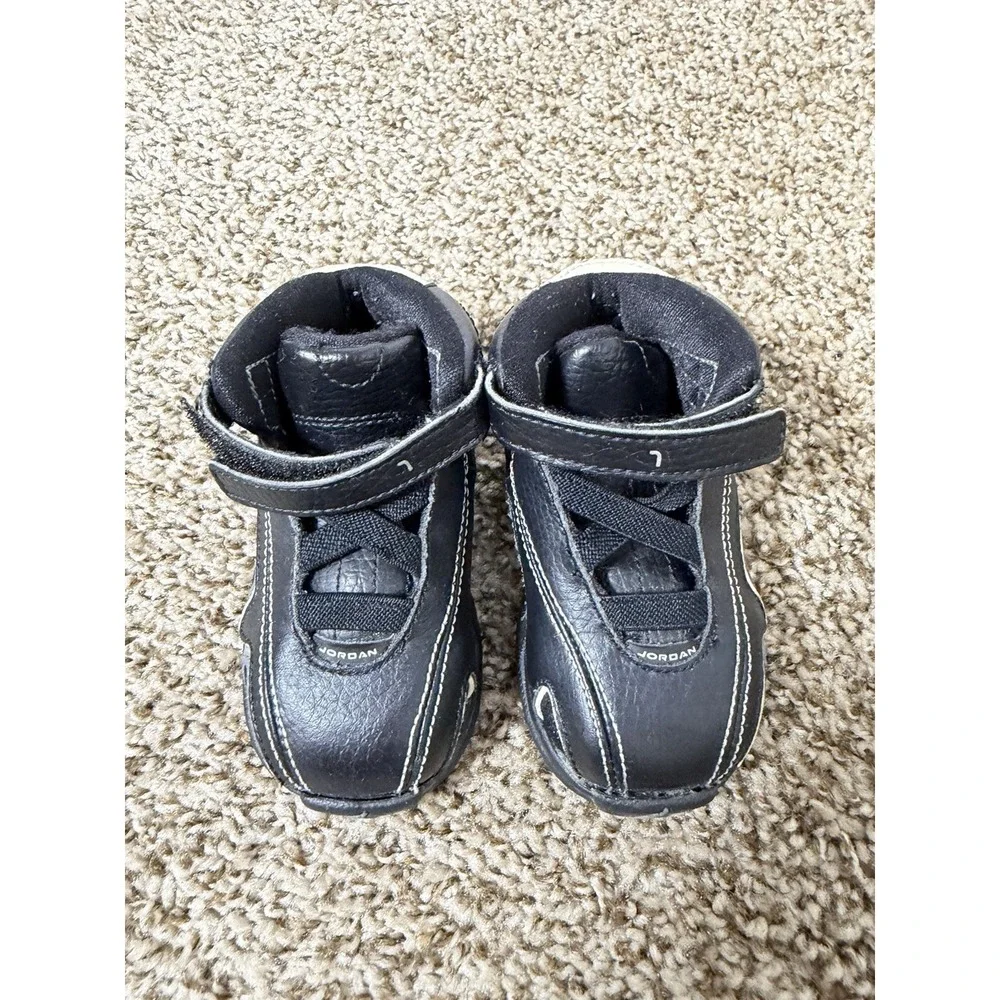 2005 Vintage Baby Jordan XXI Black Grey sz 4C‎ newborn infant shoes.